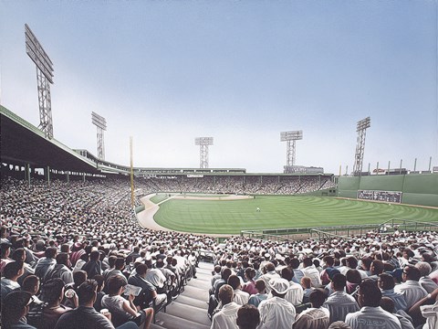 Framed Inside Fenway Park Print