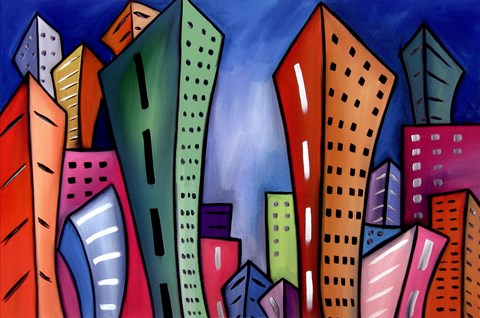 Framed Trash Day Print