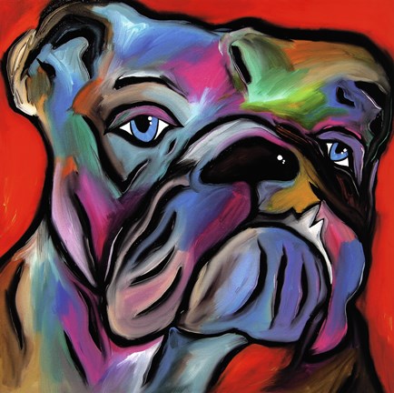 Framed That's Bull Print