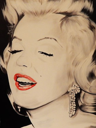 Framed Breath taking Marilyn Print