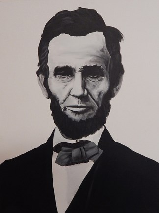 Framed Abraham Lincoln Print