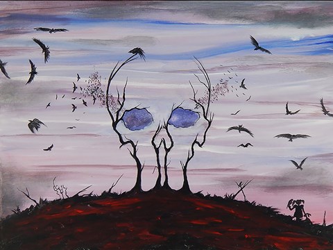 Framed Grimm Nature Print