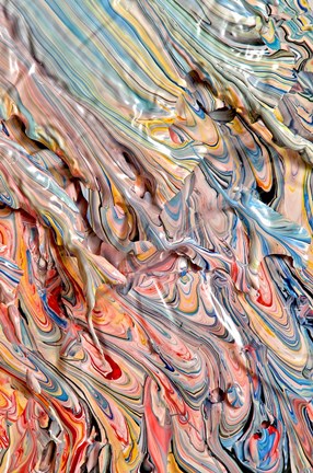 Framed Abstract 17 Print