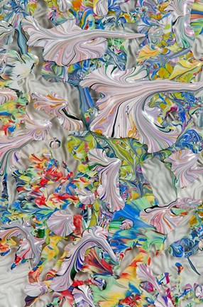 Framed Abstract 24 Print