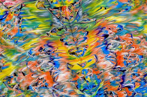 Framed Abstract 38 Print