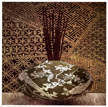 Framed Simplicity I Print