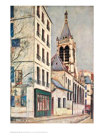 Framed Church-St. Severin Print
