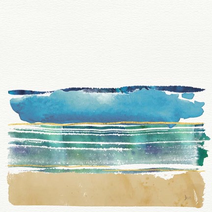 Framed By the Sea I Print