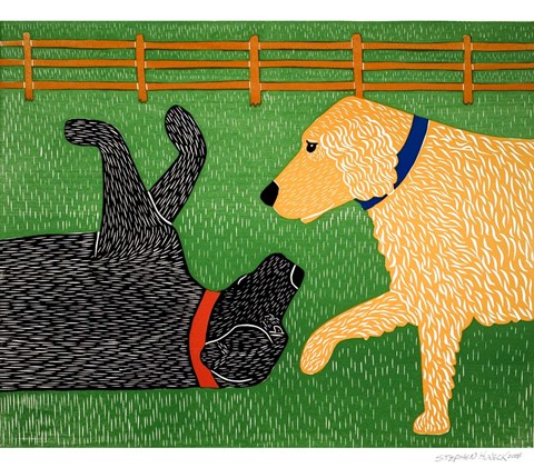 Framed Come on Sally Print