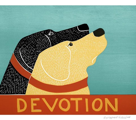 Framed Devotion Print