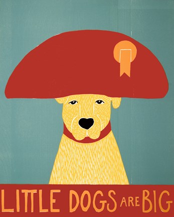 Framed Big Dogs Are Great Print