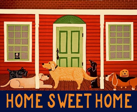 Framed Home Sweet Home II Print