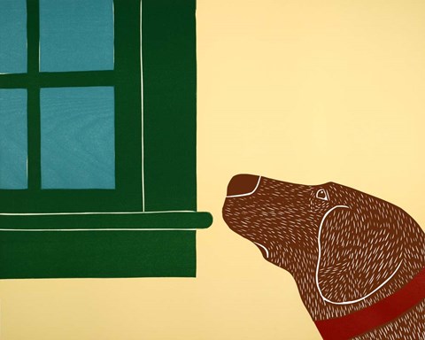 Framed They Know When Choc Print