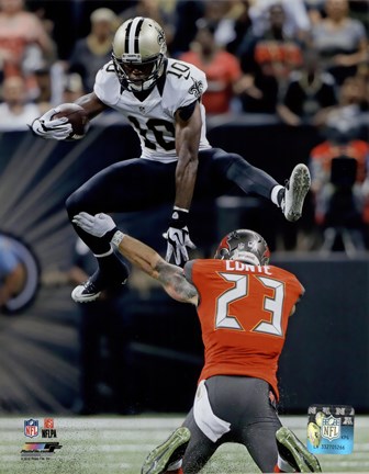 Framed Brandin Cooks 2015 Action Print