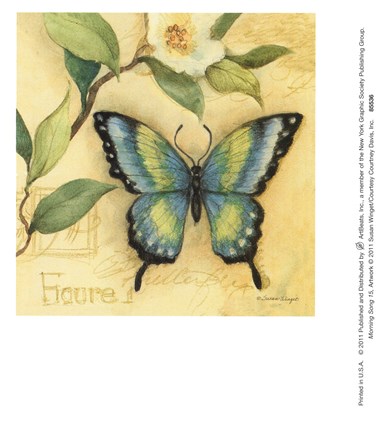 Framed Morning Song 15 Print