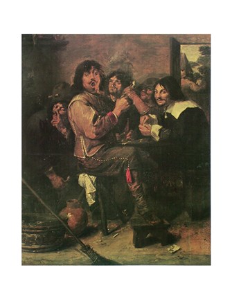 Framed Smokers Print