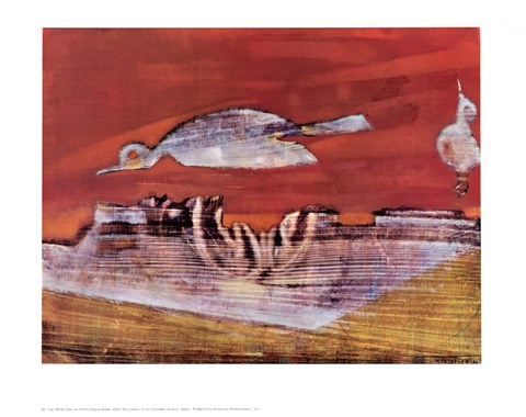 Framed Flying Geese Print