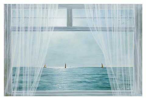 Framed Morning View Print