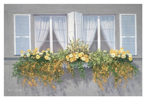 Framed Spring Window Print