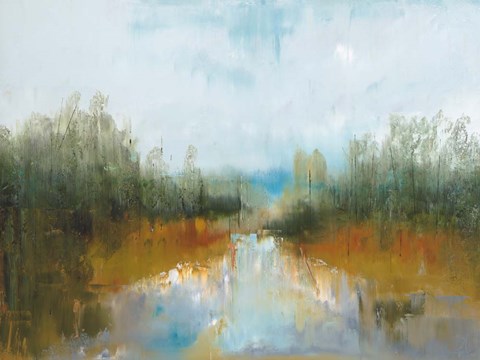 Framed No Inertia in Nature Print