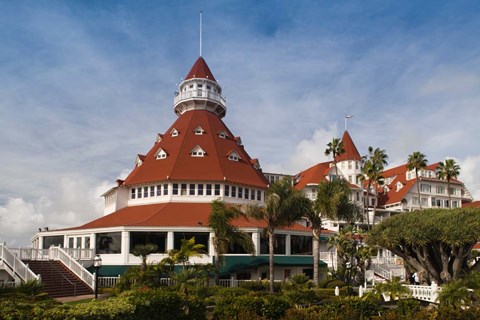 Framed Hotel del Coronado, Coronado, San Diego County Print