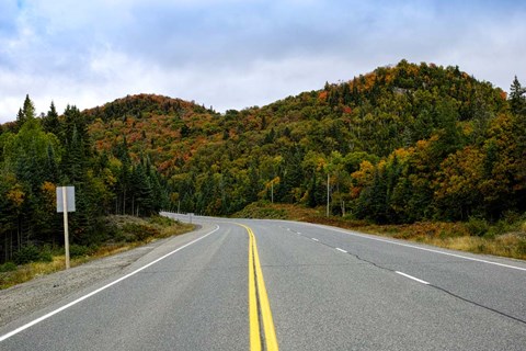 Framed Trans-Canada Highway, Canada Print