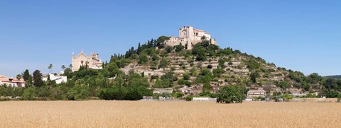 Framed Parish church of Transfiguracio del Senyor, Arta, Majorca, Balearic Islands, Spain Print