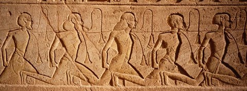 Framed Great Temple Of Rameses II, Abu Simbel, Egypt Print