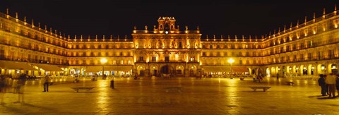 Framed Plaza Mayor Castile &amp; Leon Salamanca, Spain Print