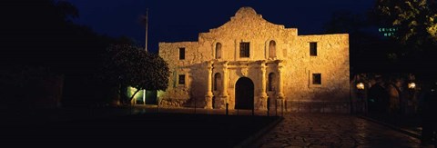 Framed Alamo, San Antonio Missions National Historical Park, Texas Print