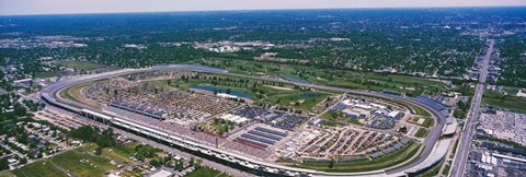 Framed Indianapolis Motor Speedway, Indianapolis, Indiana Print