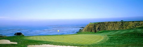 Framed Pebble Beach Golf Course, Monterey County, California Print