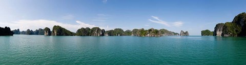 Framed Halong Bay, Vietnam Print