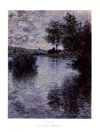 Framed Vetheuil Print