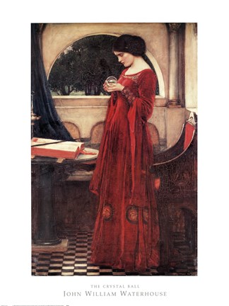Framed Crystal Ball Print