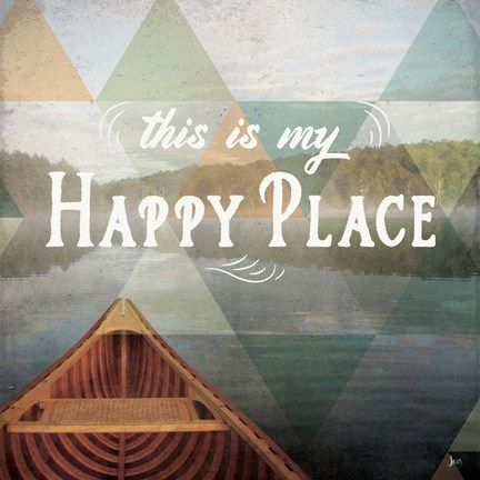 Framed Calm Waters I Print