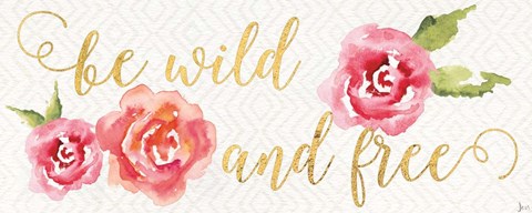 Framed Wild Bohemian V Print