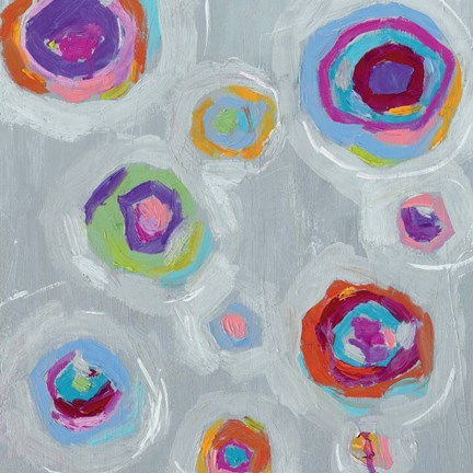 Framed Frolic I Crop Print