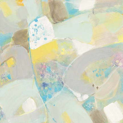 Framed White Rock II Print