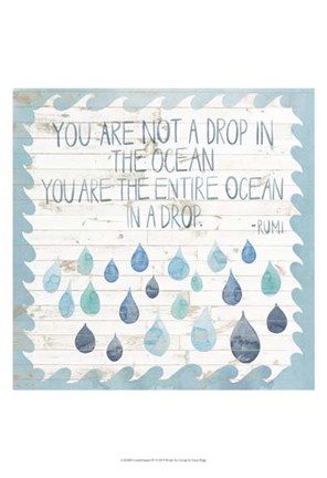 Framed Coastal Inspire IV Print