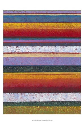 Framed Tulip Fields I Print