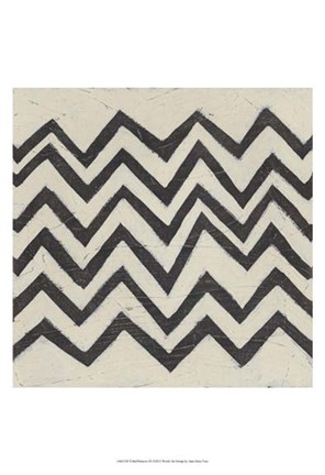 Framed Tribal Patterns IX Print