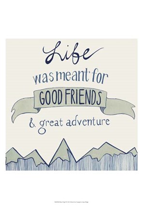 Framed Road Trip I Print