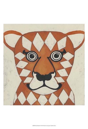 Framed Zoo Portrait II Print