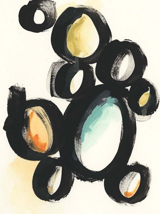 Framed Cellular Structure II Print