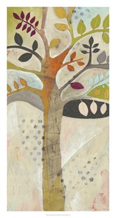 Framed Forest Spectrum I Print