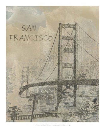 Framed Remembering San Francisco Print