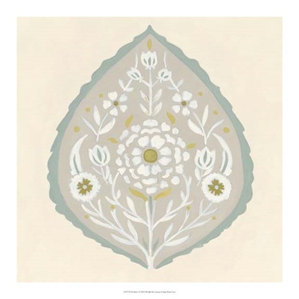 Framed Floralia I Print