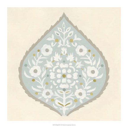 Framed Floralia III Print