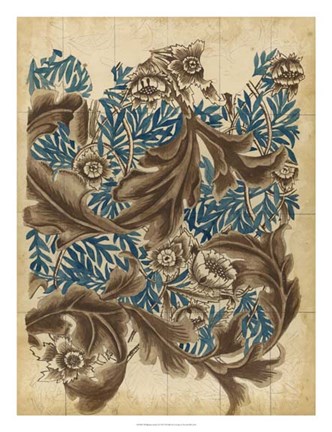 Framed Wallpaper Study I Print